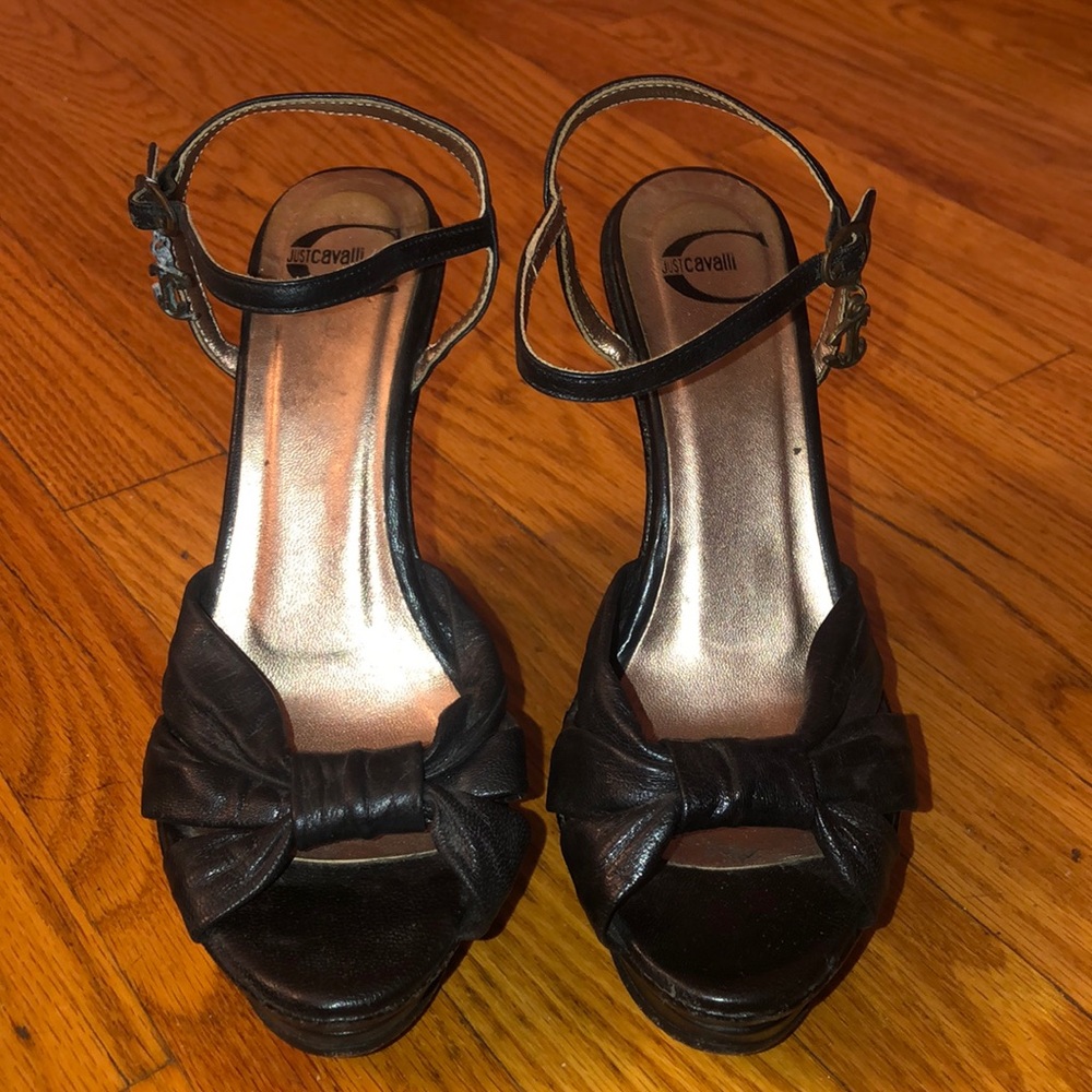 Just Cavalli Platform Sandals